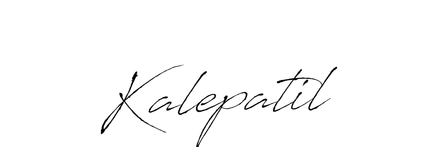 How to make Kalepatil signature? Antro_Vectra is a professional autograph style. Create handwritten signature for Kalepatil name. Kalepatil signature style 6 images and pictures png