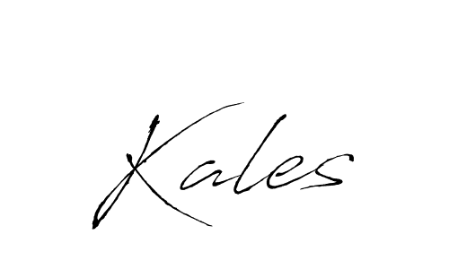 How to make Kales signature? Antro_Vectra is a professional autograph style. Create handwritten signature for Kales name. Kales signature style 6 images and pictures png