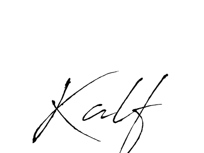 How to Draw Kalf signature style? Antro_Vectra is a latest design signature styles for name Kalf. Kalf signature style 6 images and pictures png