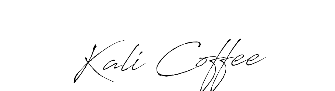 Design your own signature with our free online signature maker. With this signature software, you can create a handwritten (Antro_Vectra) signature for name Kali Coffee. Kali Coffee signature style 6 images and pictures png