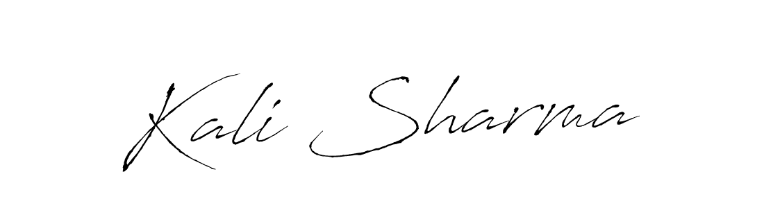 Use a signature maker to create a handwritten signature online. With this signature software, you can design (Antro_Vectra) your own signature for name Kali Sharma. Kali Sharma signature style 6 images and pictures png