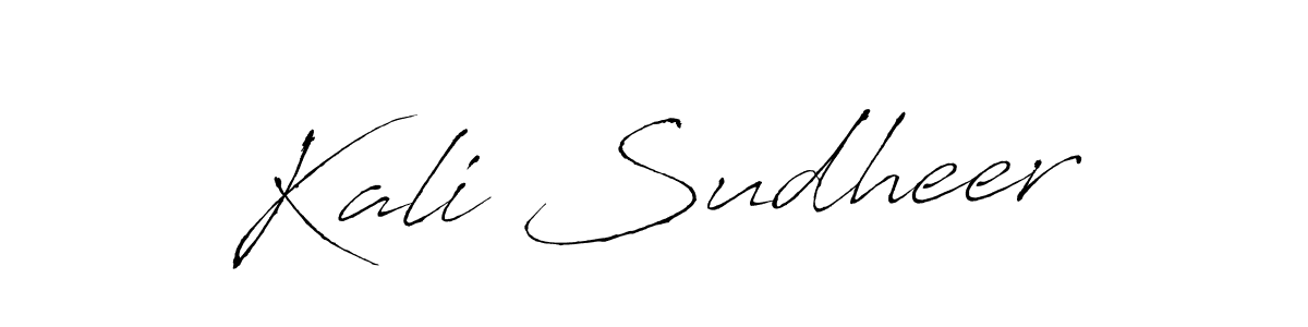 Make a short Kali Sudheer signature style. Manage your documents anywhere anytime using Antro_Vectra. Create and add eSignatures, submit forms, share and send files easily. Kali Sudheer signature style 6 images and pictures png