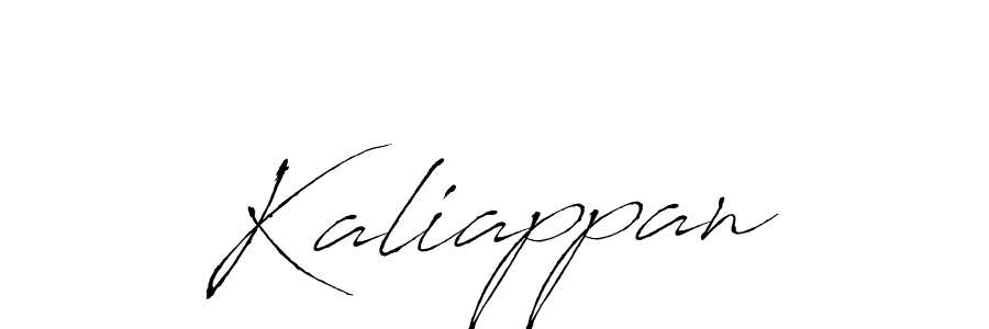 How to make Kaliappan signature? Antro_Vectra is a professional autograph style. Create handwritten signature for Kaliappan name. Kaliappan signature style 6 images and pictures png