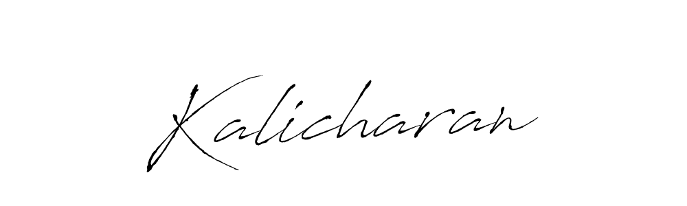 How to make Kalicharan signature? Antro_Vectra is a professional autograph style. Create handwritten signature for Kalicharan name. Kalicharan signature style 6 images and pictures png