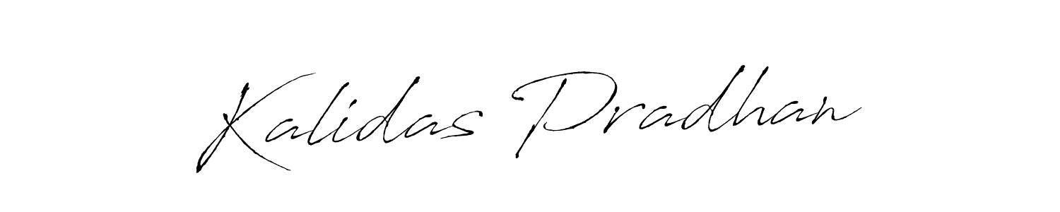 How to make Kalidas Pradhan signature? Antro_Vectra is a professional autograph style. Create handwritten signature for Kalidas Pradhan name. Kalidas Pradhan signature style 6 images and pictures png