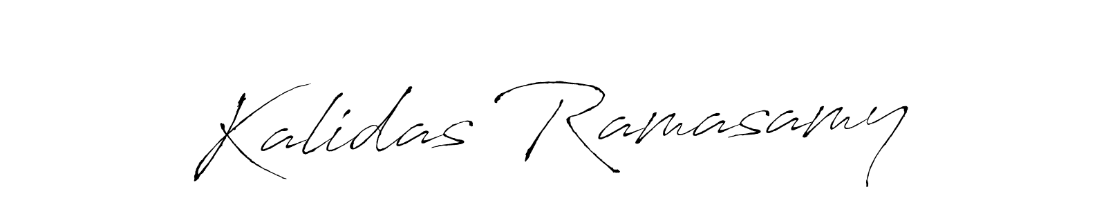 Create a beautiful signature design for name Kalidas Ramasamy. With this signature (Antro_Vectra) fonts, you can make a handwritten signature for free. Kalidas Ramasamy signature style 6 images and pictures png