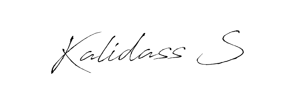 Design your own signature with our free online signature maker. With this signature software, you can create a handwritten (Antro_Vectra) signature for name Kalidass S. Kalidass S signature style 6 images and pictures png