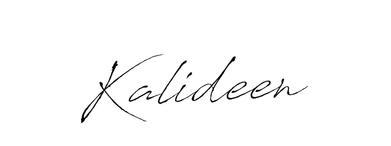 Antro_Vectra is a professional signature style that is perfect for those who want to add a touch of class to their signature. It is also a great choice for those who want to make their signature more unique. Get Kalideen name to fancy signature for free. Kalideen signature style 6 images and pictures png