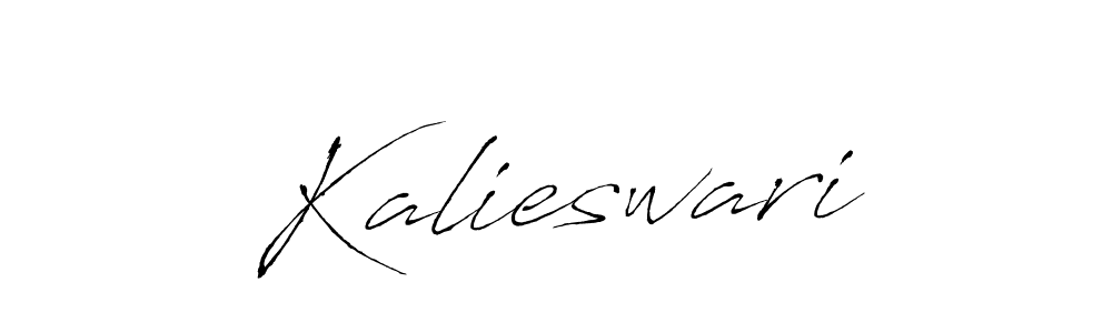 How to make Kalieswari name signature. Use Antro_Vectra style for creating short signs online. This is the latest handwritten sign. Kalieswari signature style 6 images and pictures png