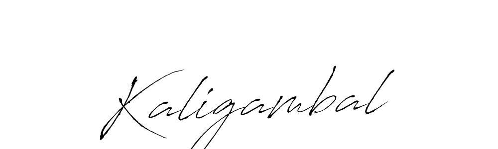 Design your own signature with our free online signature maker. With this signature software, you can create a handwritten (Antro_Vectra) signature for name Kaligambal. Kaligambal signature style 6 images and pictures png