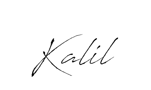 Antro_Vectra is a professional signature style that is perfect for those who want to add a touch of class to their signature. It is also a great choice for those who want to make their signature more unique. Get Kalil name to fancy signature for free. Kalil signature style 6 images and pictures png