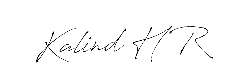 How to Draw Kalind H R signature style? Antro_Vectra is a latest design signature styles for name Kalind H R. Kalind H R signature style 6 images and pictures png