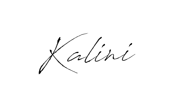 Create a beautiful signature design for name Kalini. With this signature (Antro_Vectra) fonts, you can make a handwritten signature for free. Kalini signature style 6 images and pictures png