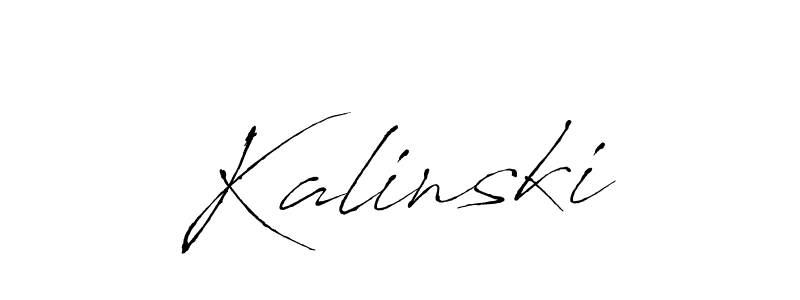 Use a signature maker to create a handwritten signature online. With this signature software, you can design (Antro_Vectra) your own signature for name Kalinski. Kalinski signature style 6 images and pictures png