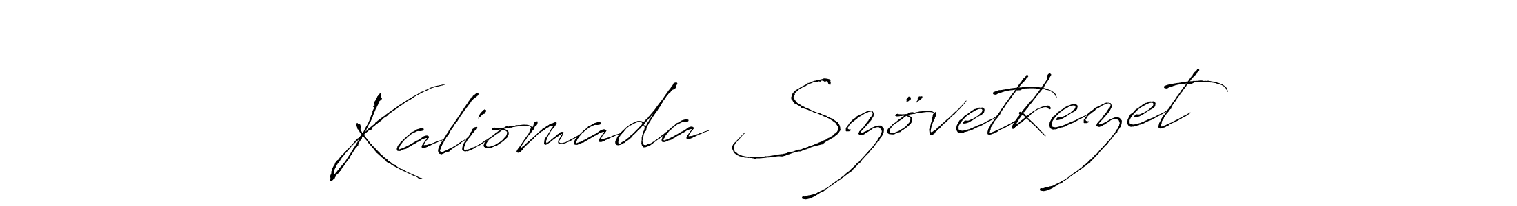 The best way (Antro_Vectra) to make a short signature is to pick only two or three words in your name. The name Kaliomada Szövetkezet include a total of six letters. For converting this name. Kaliomada Szövetkezet signature style 6 images and pictures png