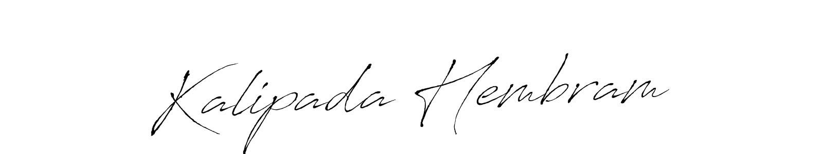 Antro_Vectra is a professional signature style that is perfect for those who want to add a touch of class to their signature. It is also a great choice for those who want to make their signature more unique. Get Kalipada Hembram name to fancy signature for free. Kalipada Hembram signature style 6 images and pictures png
