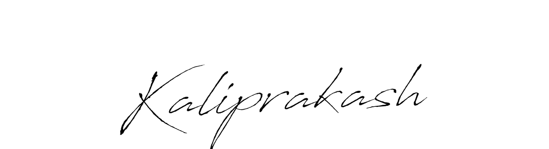 Use a signature maker to create a handwritten signature online. With this signature software, you can design (Antro_Vectra) your own signature for name Kaliprakash. Kaliprakash signature style 6 images and pictures png