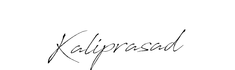 Make a beautiful signature design for name Kaliprasad. With this signature (Antro_Vectra) style, you can create a handwritten signature for free. Kaliprasad signature style 6 images and pictures png