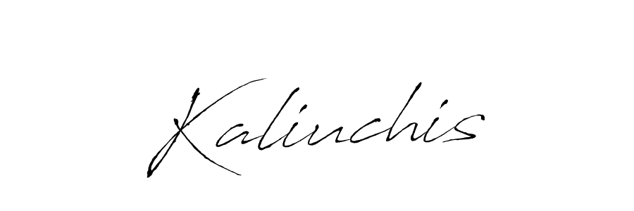 Similarly Antro_Vectra is the best handwritten signature design. Signature creator online .You can use it as an online autograph creator for name Kaliuchis. Kaliuchis signature style 6 images and pictures png