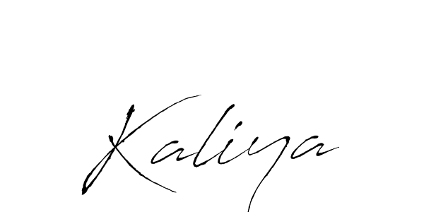 Kaliya stylish signature style. Best Handwritten Sign (Antro_Vectra) for my name. Handwritten Signature Collection Ideas for my name Kaliya. Kaliya signature style 6 images and pictures png