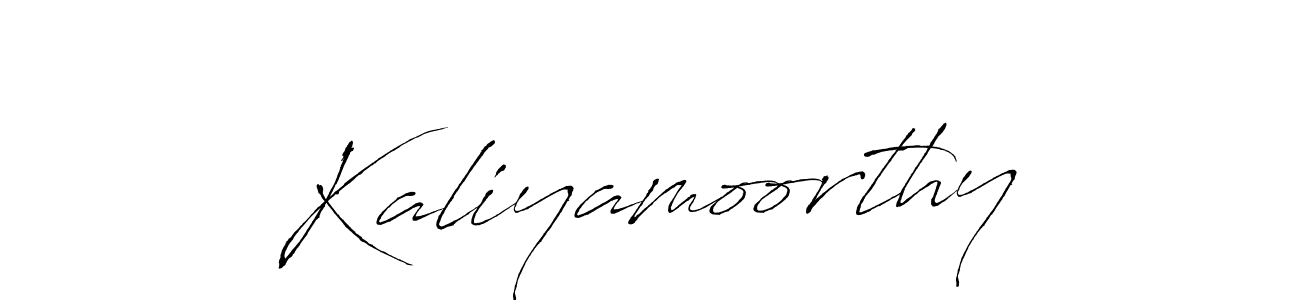 Design your own signature with our free online signature maker. With this signature software, you can create a handwritten (Antro_Vectra) signature for name Kaliyamoorthy. Kaliyamoorthy signature style 6 images and pictures png