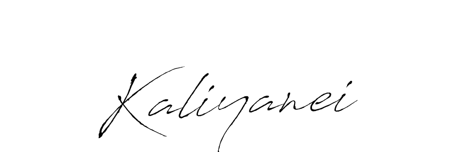 Antro_Vectra is a professional signature style that is perfect for those who want to add a touch of class to their signature. It is also a great choice for those who want to make their signature more unique. Get Kaliyanei name to fancy signature for free. Kaliyanei signature style 6 images and pictures png