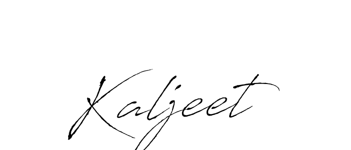 Kaljeet stylish signature style. Best Handwritten Sign (Antro_Vectra) for my name. Handwritten Signature Collection Ideas for my name Kaljeet. Kaljeet signature style 6 images and pictures png