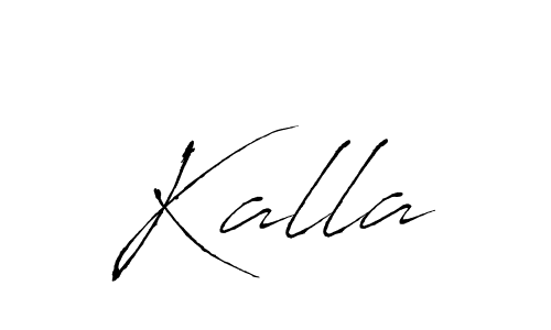 Best and Professional Signature Style for Kalla. Antro_Vectra Best Signature Style Collection. Kalla signature style 6 images and pictures png