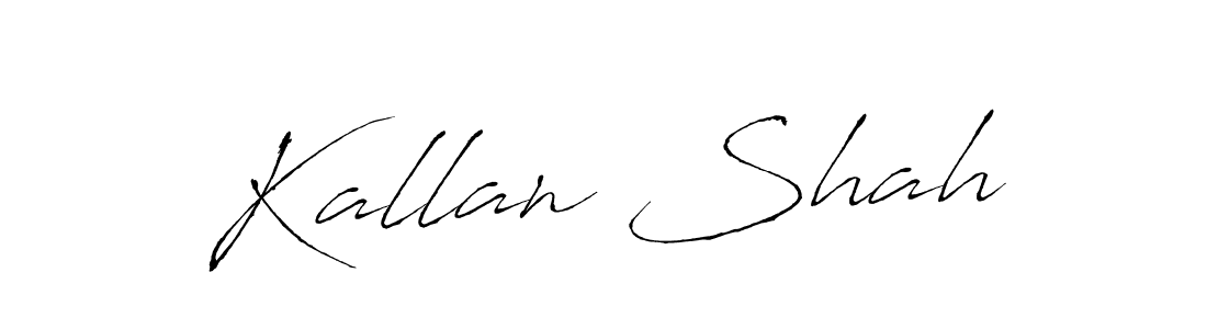 This is the best signature style for the Kallan Shah name. Also you like these signature font (Antro_Vectra). Mix name signature. Kallan Shah signature style 6 images and pictures png