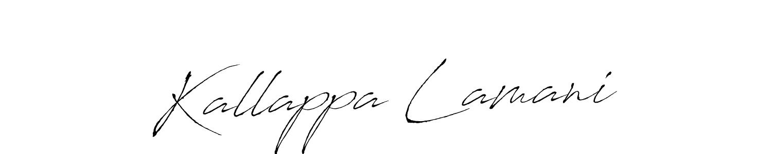 Use a signature maker to create a handwritten signature online. With this signature software, you can design (Antro_Vectra) your own signature for name Kallappa Lamani. Kallappa Lamani signature style 6 images and pictures png