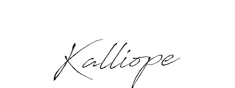 You should practise on your own different ways (Antro_Vectra) to write your name (Kalliope) in signature. don't let someone else do it for you. Kalliope signature style 6 images and pictures png