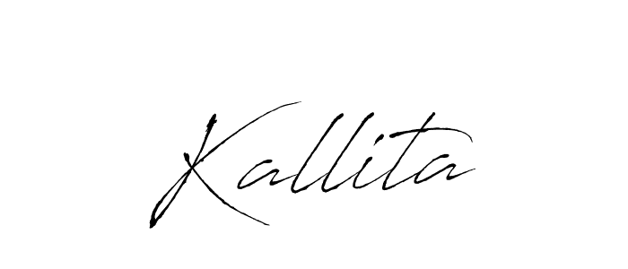Kallita stylish signature style. Best Handwritten Sign (Antro_Vectra) for my name. Handwritten Signature Collection Ideas for my name Kallita. Kallita signature style 6 images and pictures png