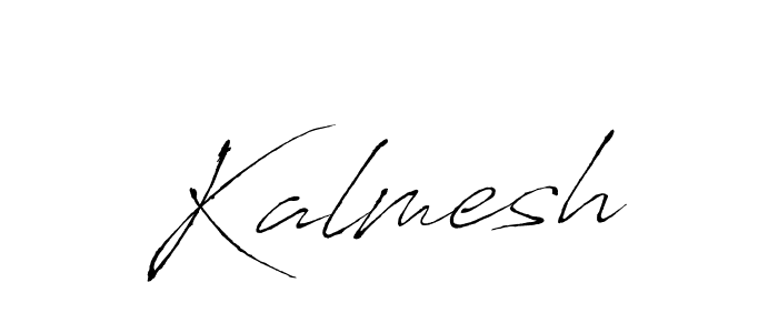Kalmesh stylish signature style. Best Handwritten Sign (Antro_Vectra) for my name. Handwritten Signature Collection Ideas for my name Kalmesh. Kalmesh signature style 6 images and pictures png