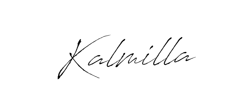 Antro_Vectra is a professional signature style that is perfect for those who want to add a touch of class to their signature. It is also a great choice for those who want to make their signature more unique. Get Kalmilla name to fancy signature for free. Kalmilla signature style 6 images and pictures png
