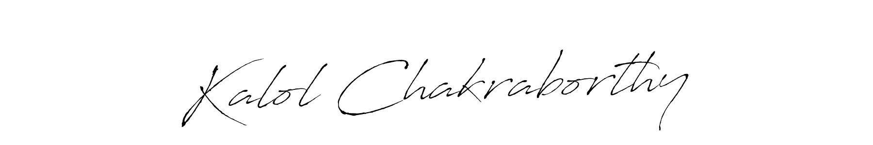 Antro_Vectra is a professional signature style that is perfect for those who want to add a touch of class to their signature. It is also a great choice for those who want to make their signature more unique. Get Kalol Chakraborthy name to fancy signature for free. Kalol Chakraborthy signature style 6 images and pictures png