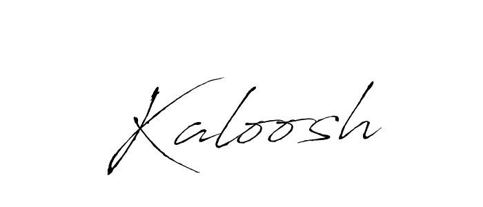 It looks lik you need a new signature style for name Kaloosh. Design unique handwritten (Antro_Vectra) signature with our free signature maker in just a few clicks. Kaloosh signature style 6 images and pictures png