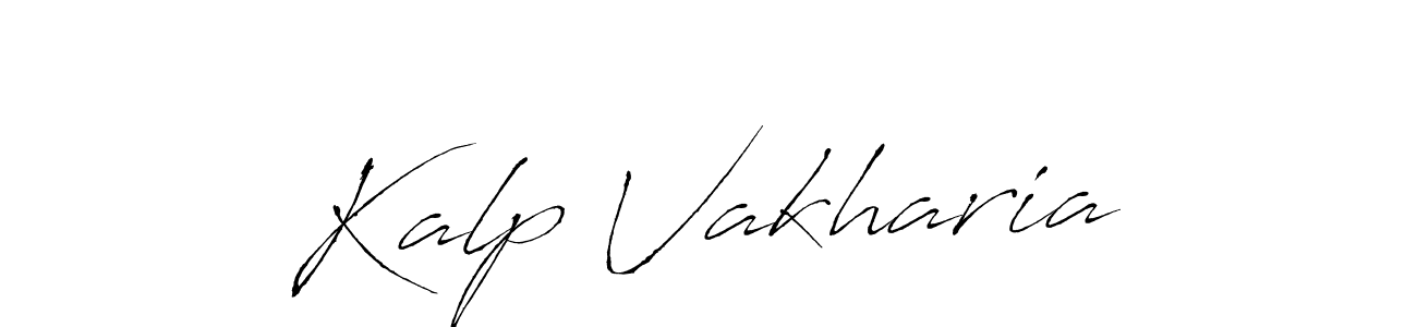 Also we have Kalp Vakharia name is the best signature style. Create professional handwritten signature collection using Antro_Vectra autograph style. Kalp Vakharia signature style 6 images and pictures png