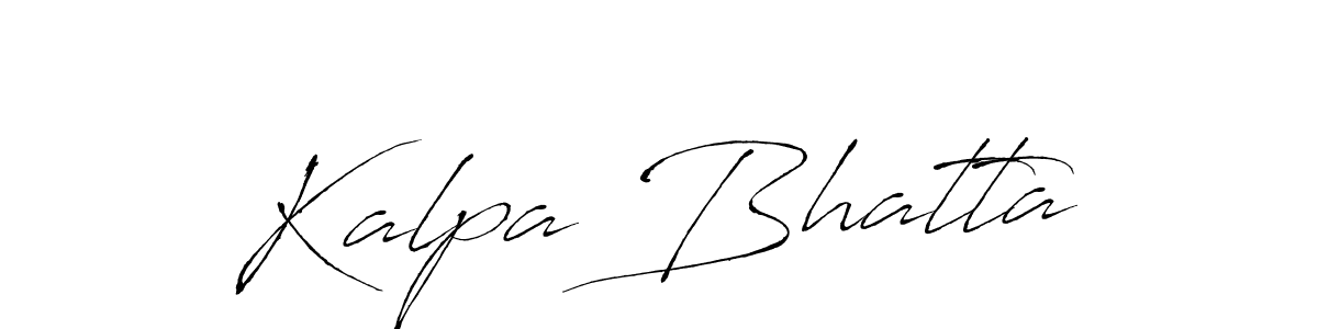 Also You can easily find your signature by using the search form. We will create Kalpa Bhatta name handwritten signature images for you free of cost using Antro_Vectra sign style. Kalpa Bhatta signature style 6 images and pictures png