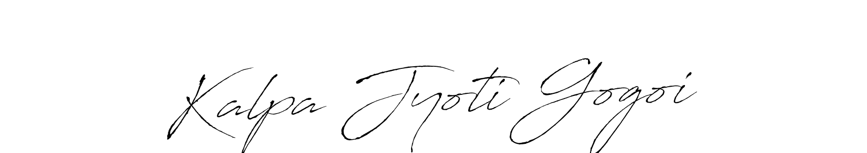 Kalpa Jyoti Gogoi stylish signature style. Best Handwritten Sign (Antro_Vectra) for my name. Handwritten Signature Collection Ideas for my name Kalpa Jyoti Gogoi. Kalpa Jyoti Gogoi signature style 6 images and pictures png