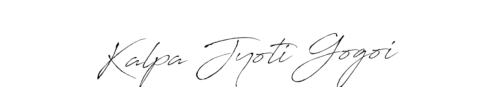 Kalpa Jyoti Gogoi stylish signature style. Best Handwritten Sign (Antro_Vectra) for my name. Handwritten Signature Collection Ideas for my name Kalpa Jyoti Gogoi. Kalpa Jyoti Gogoi signature style 6 images and pictures png