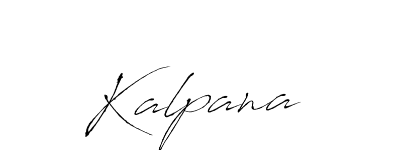 Make a beautiful signature design for name Kalpana . With this signature (Antro_Vectra) style, you can create a handwritten signature for free. Kalpana  signature style 6 images and pictures png