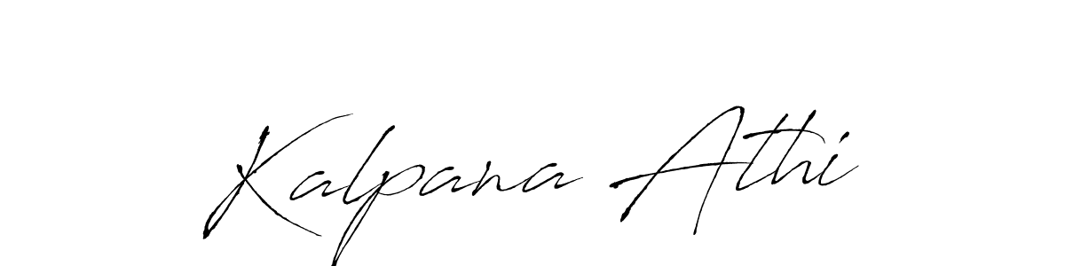 Design your own signature with our free online signature maker. With this signature software, you can create a handwritten (Antro_Vectra) signature for name Kalpana Athi. Kalpana Athi signature style 6 images and pictures png