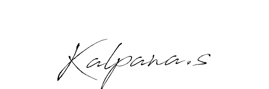 Kalpana.s stylish signature style. Best Handwritten Sign (Antro_Vectra) for my name. Handwritten Signature Collection Ideas for my name Kalpana.s. Kalpana.s signature style 6 images and pictures png