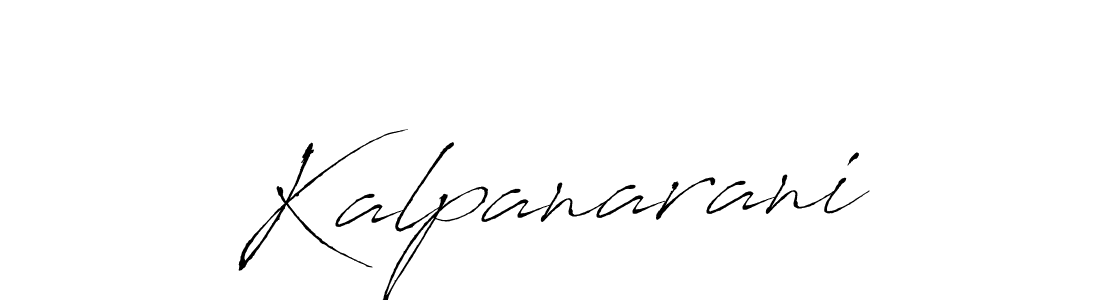 Use a signature maker to create a handwritten signature online. With this signature software, you can design (Antro_Vectra) your own signature for name Kalpanarani. Kalpanarani signature style 6 images and pictures png