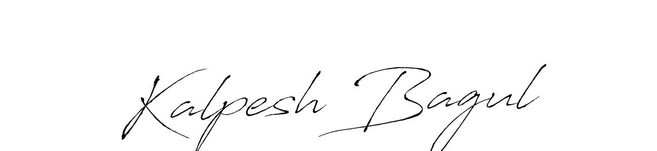 How to make Kalpesh Bagul signature? Antro_Vectra is a professional autograph style. Create handwritten signature for Kalpesh Bagul name. Kalpesh Bagul signature style 6 images and pictures png