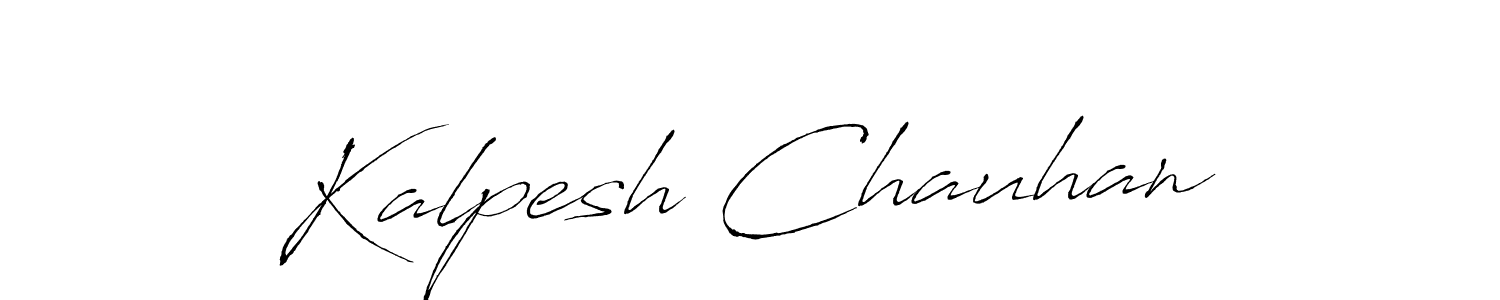 It looks lik you need a new signature style for name Kalpesh Chauhan. Design unique handwritten (Antro_Vectra) signature with our free signature maker in just a few clicks. Kalpesh Chauhan signature style 6 images and pictures png