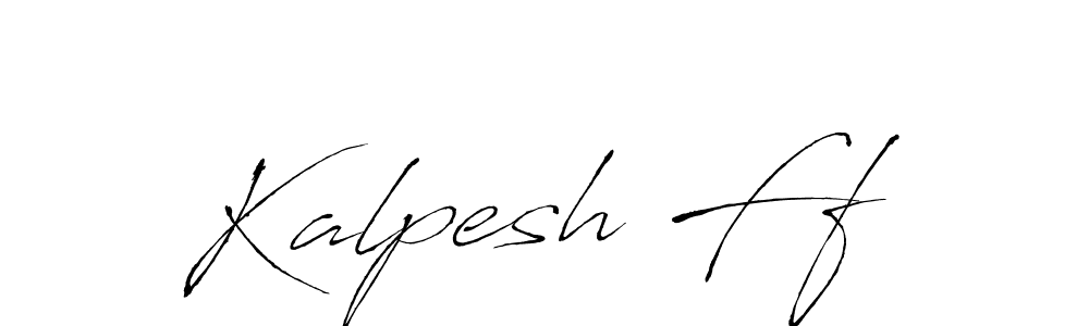 Make a beautiful signature design for name Kalpesh Ff. Use this online signature maker to create a handwritten signature for free. Kalpesh Ff signature style 6 images and pictures png