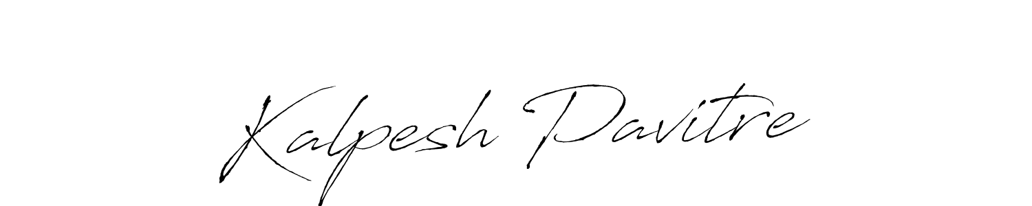 Make a beautiful signature design for name Kalpesh Pavitre. With this signature (Antro_Vectra) style, you can create a handwritten signature for free. Kalpesh Pavitre signature style 6 images and pictures png
