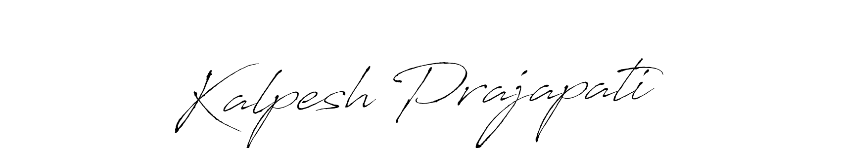 Use a signature maker to create a handwritten signature online. With this signature software, you can design (Antro_Vectra) your own signature for name Kalpesh Prajapati. Kalpesh Prajapati signature style 6 images and pictures png