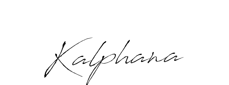You should practise on your own different ways (Antro_Vectra) to write your name (Kalphana) in signature. don't let someone else do it for you. Kalphana signature style 6 images and pictures png